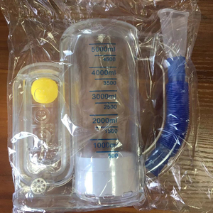 5000ML Spiromètre 5000cc Entraîneur Respiratoire pour Adulte Exerciseur Respiratoire Entraîneur Respiratoire - Product Image 1