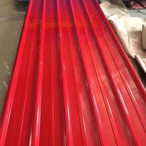 Lámina de Acero Galvanizado Corrugado Prepintado de 0.12 mm Z30 Z40, Material para Techos - Product Image 3
