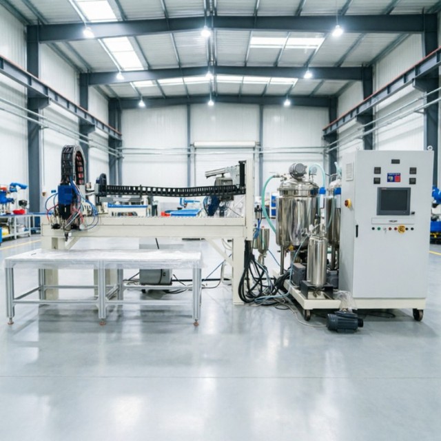 Factory Supply China Hot Sale CE Certified Low Pressure Full-Automatic CNC PU Foam Sealing Machine Foam Injection Machine