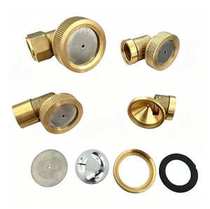 Arroseur en laiton ManS, coudé à 90 degrés, avec embout atomiseur réglable, conception épaissie pour l'irrigation agricole et l'arrosage des jardins - Product Image 4