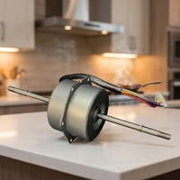 Moteur monophasé à condensateur 22W 1350 tr/min à montage sur pied, à pôles ombragés, pour kit de conversion de hotte de cuisine domestique