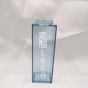 Juzeng Square Plastic Drink Cup 500Ml 1000Ml Leak Proof <b>Travel</b> <b>Bottle</b> Transparent For Business Gifts - Product Image 1