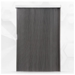 ประตูบานเลื่อนผ้ารังผึ้งฉนวนความร้อนกันเสียงที่กั้นห้องประหยัดพื้นที่สำหรับบ้านสำนักงาน - Product Image 2