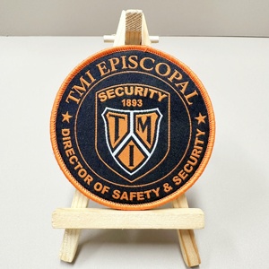 Patch tissé personnalisé spectaculaire fer sur support pour uniformes coupe thermique et marque professionnelle auto-adhésive - Product Image 6