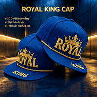 Gorra Snapback Unisex de Alta Calidad con Bordado 3D, Visera Plana Clásica, Estilo Casual Urbano