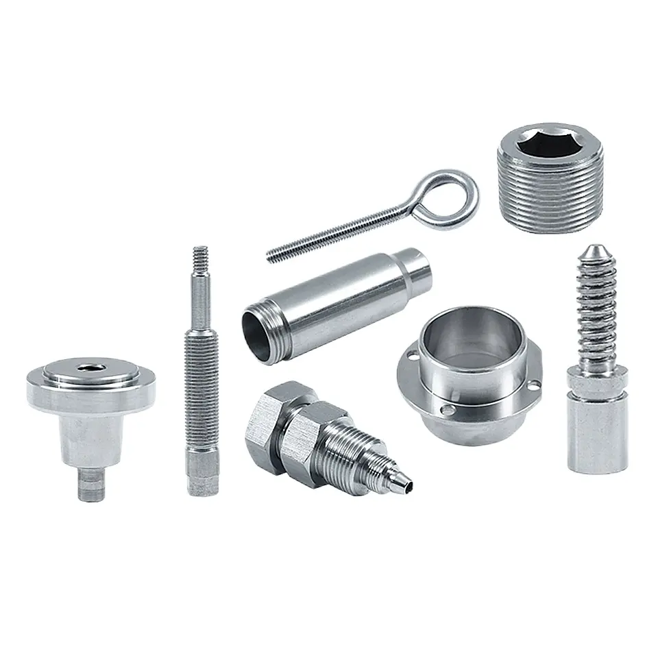 OEM CNC thép không gỉ chuyển các bộ phận nhôm CNC biến một phần máy móc đồng thau CNC biến các bộ phận