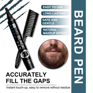 Nuova e saggia penna per <span class=keywords><strong>barba</strong></span> 32g contengono estratto vegetale impermeabile e coprono rapidamente la <span class=keywords><strong>barba</strong></span> grigia al colore nero adatto agli uomini - Product Image 3