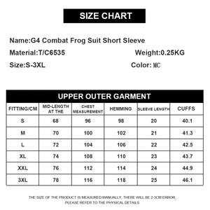 Chemise de combat tactique Sinairsoft G4 à manches courtes, tenue de combat Frog Suit - Product Image 6