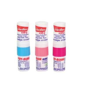 Marque POY-SIAN 1,7 ml. Inhalateur nasal aromathérapeutique au menthol, remède naturel à base de plantes avec des huiles essentielles rafraîchissantes Poysian - Product Image 4