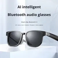2026 New Smart Glasses Auto On/Off Polarized Sunglasses for Drivers GPS Navigation Audio Eyewear Hands-free GS09