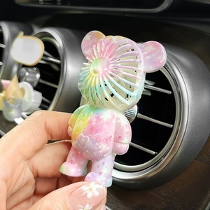 Difusor de Aromas para Automóvil con Fragancia a Oso Colorido, Clips Aromatizantes para Ventilación de Aire Acondicionado de Vehículos - Product Image 5