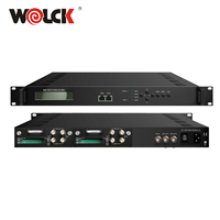 Receptor de TV Digital Satelital, Decodificador con Función BISS, 4 Entradas de Sintonizador, Salida IP ASI, CAM IRD