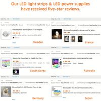 Bande lumineuse LED COB sans soudure 24V 8mm 3000K blanc chaud, ruban flexible sans points pour meubles