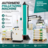 Palettiseur automatique, machine de palettisation robotisée pour engrais, ciment, farine, riz, aliments pour animaux, palettiseur de sacs