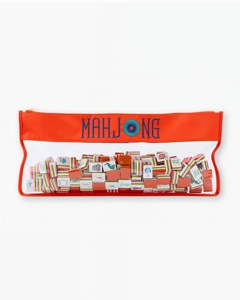 Mahjong américain personnalisé à 4 couches, 160 tuiles en acrylique avec motif léopard et écaille de tortue, pliable, <span class=keywords><strong>idée</strong></span> <span class=keywords><strong>cadeau</strong></span> moderne et luxueuse - Product Image 6