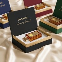 Boîtes d'emballage de luxe pour cosmétiques et parfums avec logo personnalisé, insert en mousse EVA blanche de 2,5 mm d'épaisseur, fermeture magnétique