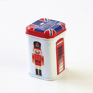 Boîte de rangement de style londonien, mini boîtes en étain pour objets de collection, boîtes en métal pour cure-dents, boîte à biscuits, boîte à thé, boîte à articles divers - Product Image 4