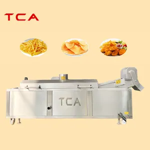 Machine industrielle de friture de pommes de terre, convoyeur automatique TCA Offre Spéciale