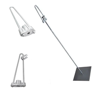 Accessoires électriques – Ensemble complet de tiges de maintien de type arc en acier galvanisé à chaud – 3/4 pouce – Certifié ISO9001
