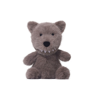 Peluche di Lupo Piccolo e Carino con Imbottitura in Poliestere e Cotone PP, Adorabile Cuscino per Dormire e Abbracciare per Ragazze e Donne - Product Image 5
