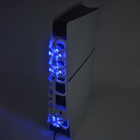 Ventilateur de refroidissement LED de haute qualité pour console PS5 Slim, accessoire OEM fourni par l'usine