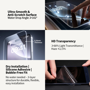 Provan Wholesale HD Clear Anti-Scratch Hybrid Glass Silicone Adhesion Screen <span class=keywords><strong>Film</strong></span> Sheets for Cutting Machine - Product Image 3