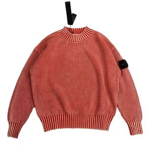 Pull tricoté de luxe à capuche pour homme, style streetwear hip-hop urbain, 100% coton, vintage haut de gamme, idéal pour l'automne et les loisirs - Product Image 3