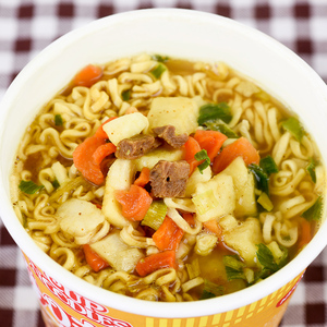 ลิ้มรสแกงเนื้อรส80กรัม12แพ็คแป้งสาลีบาร์เรล <span class=keywords><strong>Nissin</strong></span> บะหมี่กึ่งสำเร็จรูป - Product Image 4