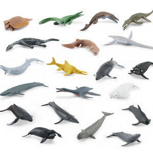 Modèles d'animaux marins de simulation transfrontalière Xinhen : requins, tortues, dauphins, baleines, pingouins, crabes et modèles statiques sous-marins - Product Image 3