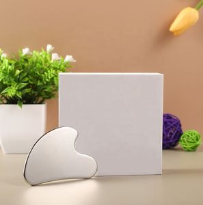 Cold Face <b>Tool</b> Premium 304 Gua Sha Metal Stainless Steel Guasha Board Facial <b>Massager</b> - Product Image 6