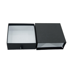Custom Logo and Size Sliding Drawer Rigid Box Black Gift Box With Drawers for Cosmetic Packaging Box - Product Image 3