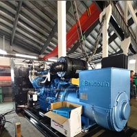Générateur diesel Weichai Baudouin 100kw 120kva 150kw 200kw 250kw 300kw Type ouvert Triphasé 50/60hz