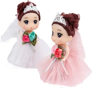 Sumber Perdagangan Luar Negeri Boneka Putri Mini 12Cm Hengchao Bingung Boneka Buatan Tangan Boneka Set Grosir