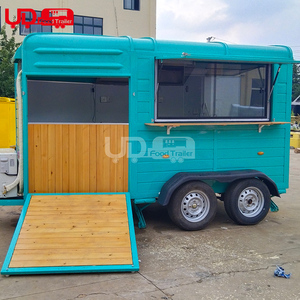 Promotion : Camions de café, bars à bière, camions de restauration, remorques de bar mobiles, remorques de restauration de type <span class=keywords><strong>remorque</strong></span> à chevaux pour événements de mariage - Product Image 2