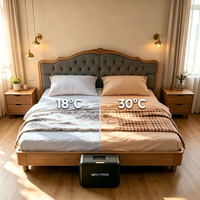 Surmatelas rafraîchissant à circulation d'eau à double zone de chauffage et de refroidissement, système de sommeil intelligent, directement de l'usine, OEM ODM
