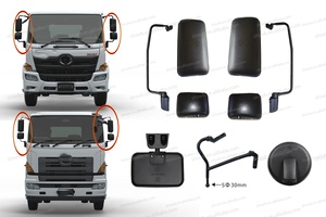 Pour Hino 200 300 500 700 pièces de camion rétroviseur assemblage rétroviseur latéral de camion - Product Image 4