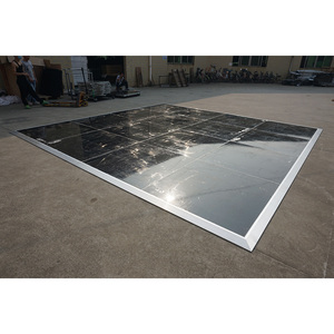 Plancher de danse en bois 1m x 1m, haute qualité, portable, pour mariage - Product Image 1