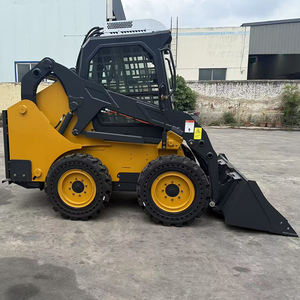 Mini Skid Steer <span class=keywords><strong>Loader</strong></span> dengan Yanmar Perkins keandalan mesin dan efisiensi untuk pekerjaan konstruksi tugas berat garansi 1 tahun - Product Image 1