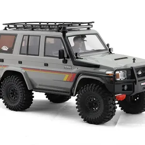 RGT EX86190 simülasyon LC76 1/10 RC elektrikli uzaktan kumanda 4WD tırmanma Model araba