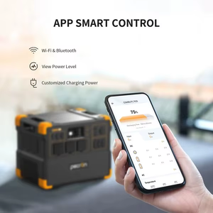 Estación Portátil PECRON E3600LFP CGJ LiFePO4 3000W, UPS de Onda Sinusoidal Pura, Compatible con Energía Solar, Controlador MPPT, Uso Doméstico - Product Image 3