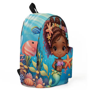 Sirène et dessin animé 3D Design sac à dos <span class=keywords><strong>pour</strong></span> ordinateur <span class=keywords><strong>portable</strong></span> sac d'école de mode étanche <span class=keywords><strong>meilleur</strong></span> cadeau <span class=keywords><strong>pour</strong></span> garçon/fille adolescents - Product Image 5