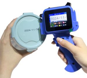 Printer Inkjet Mini terkecil mesin kodok Data Batch tangan cap tanggal kedaluwarsa untuk pencetak TIJ plastik warna tunggal <5W - Product Image 4