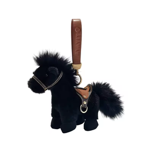 Adorno Colgante de Peluche con Forma de Caballo, Relleno de Algodón PP, 13cm de Altura, para el Año del Caballo, Venta Caliente al por Mayor y al por Menor, para Colgar en Bolsos - Product Image 3