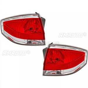 Left Right Rear <b>LED</b> Taillight Taillamp <b>Lights</b> Assembly Wide <b>Light</b> <b>Corner</b> Lamp For Ford Focus 2009-2010 9S4Z13404C 9S4Z13405C - Product Image 1