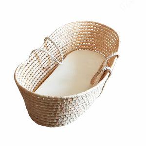 Corbeille bose Canne Rotin Noir Panier Tisse A the Main De Saule Cadeau Osier Noel protege-matacao Pour <span class=keywords><strong>Bebe</strong></span> - Product Image 6