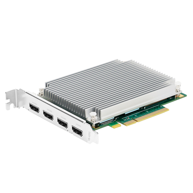 Vmix Obs Broadcasting 4 Channel HDMI2.0 4K60p 4:4:4 10bits H.264 Software Compression Live Streaming Video Capture Card