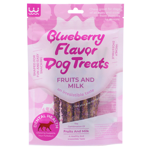 Precio al por mayor Deliciosa fruta Dental Recubrimiento Stick Pet Treats Perro Dental Snacks Boca Freshing Dog Snack Bone Factory Supply - Product Image 1