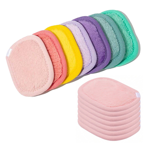 Lingettes nettoyantes pour le <span class=keywords><strong>visage</strong></span> ultra douces lavables, lingettes démaquillantes réutilisables, lingettes démaquillantes réutilisables, tampon démaquillant réutilisable - Product Image 4