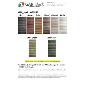 WPC ทำในอิตาลี-decking INO220H26-SWE หุ้ม - Product Image 2
