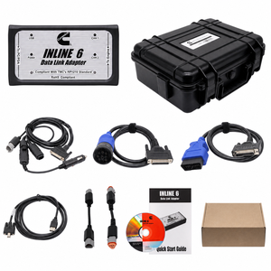 Herramienta de Diagnóstico INLINE 6 V8.7 para Maquinaria de Construcción, Adaptador de Enlace de Datos de 24V, Diagnóstico de Fallas de Comunicación de la ECU para Cummins - Product Image 3